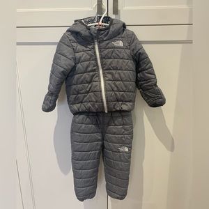 The North Face reversible winter jacket and pants